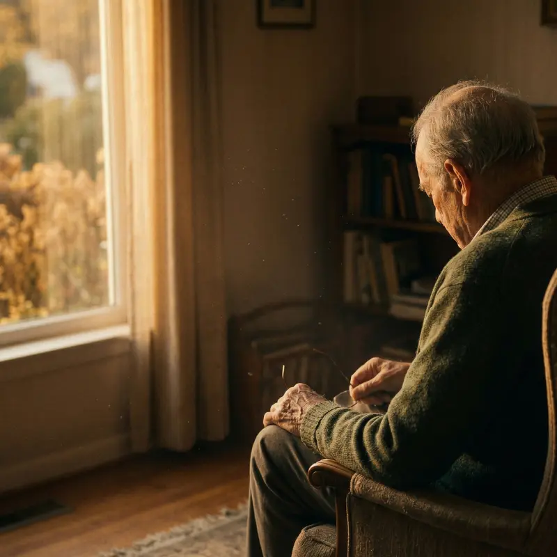 El duelo del abuelo que nadie ve ni acompaña: cuando todos preguntan por los padres