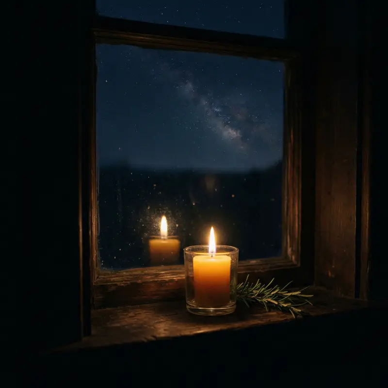 Una vela encendida en la oscuridad, el amor que sigue rezando, la esperanza que no se rinde, la confianza en una misericordia más grande que cualquier distancia religiosa